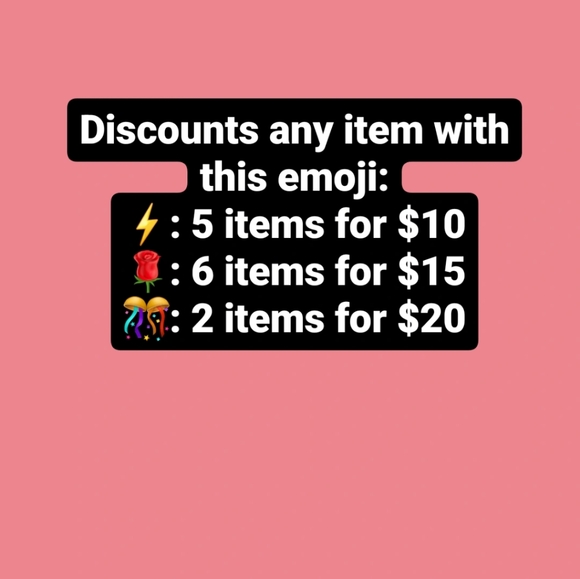 Discounts - Picture 1 of 1